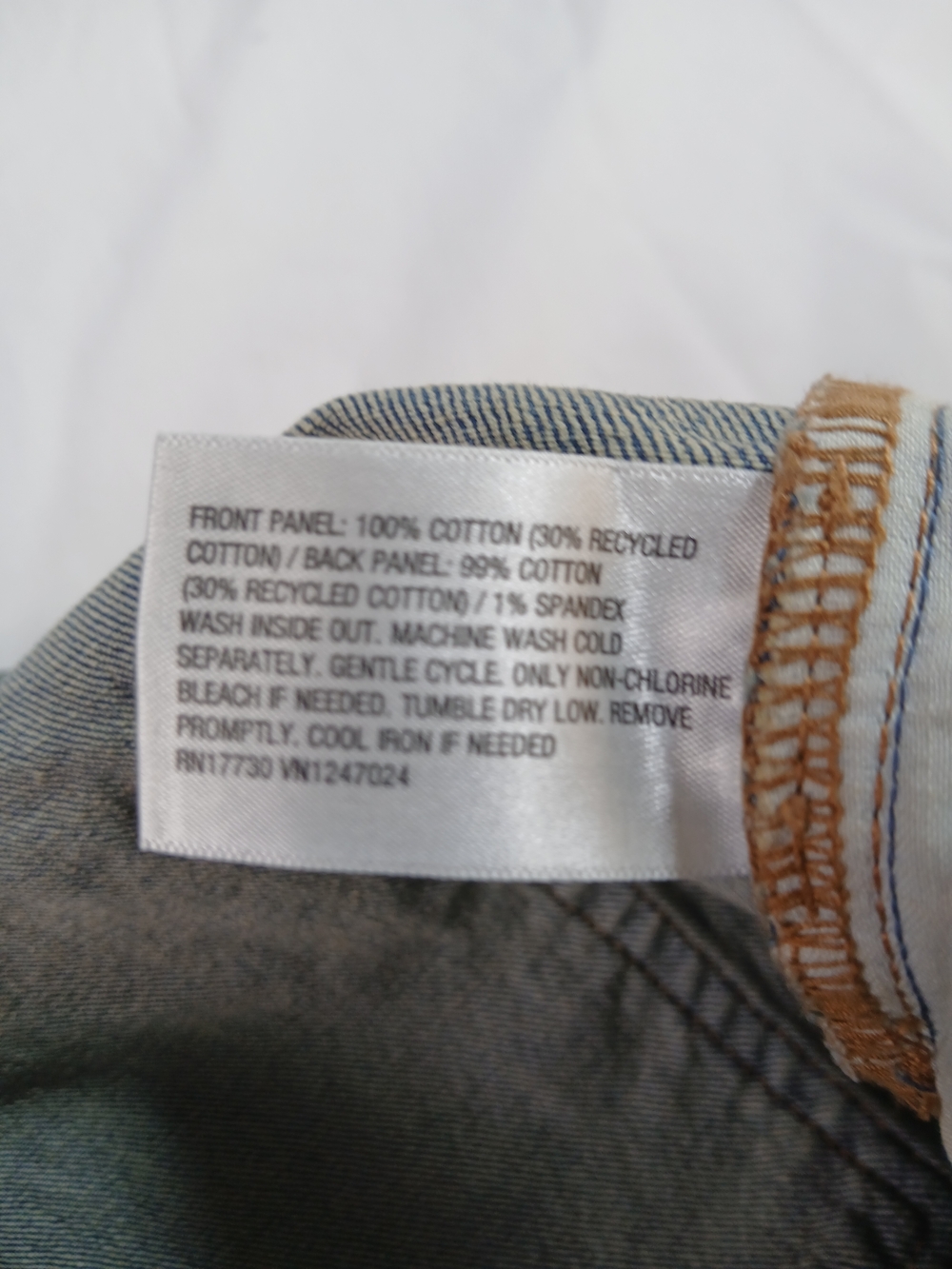Wild Fable Blue Denim Shorts - Medium Washed Jean Short - Picture 5 of 8